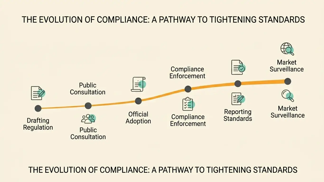 Timeline illustration of UK gambling reform from the 2005 Act through GamStop to recent stake limits